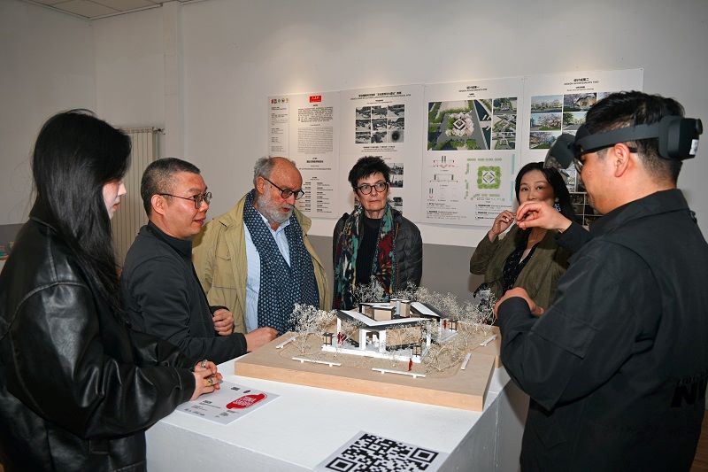 Apertura della mostra speciale dell'Università di Zhengzhou alla Milano Design Week 2025