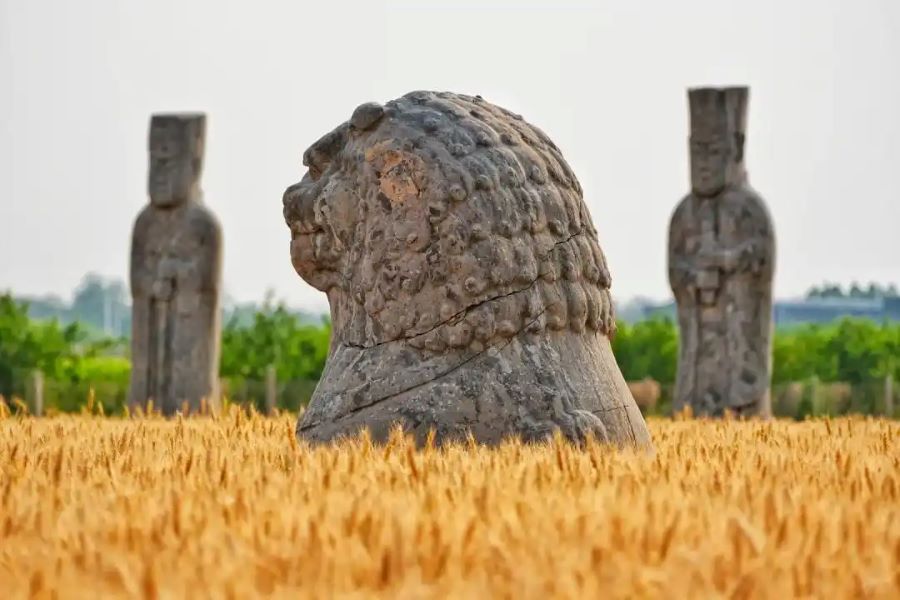 Henan, il millenario Mausoleo Imperiale della dinastia Song nei campi di grano